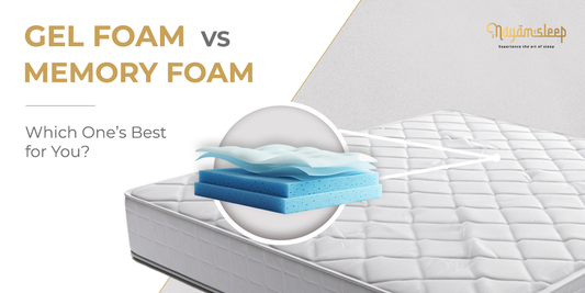 Gel Foam vs Memory Foam