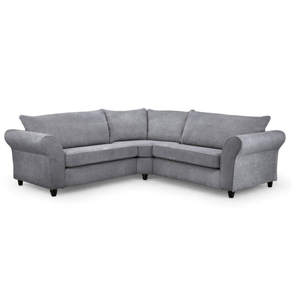 Ashley Large Corner Sofa in Grey