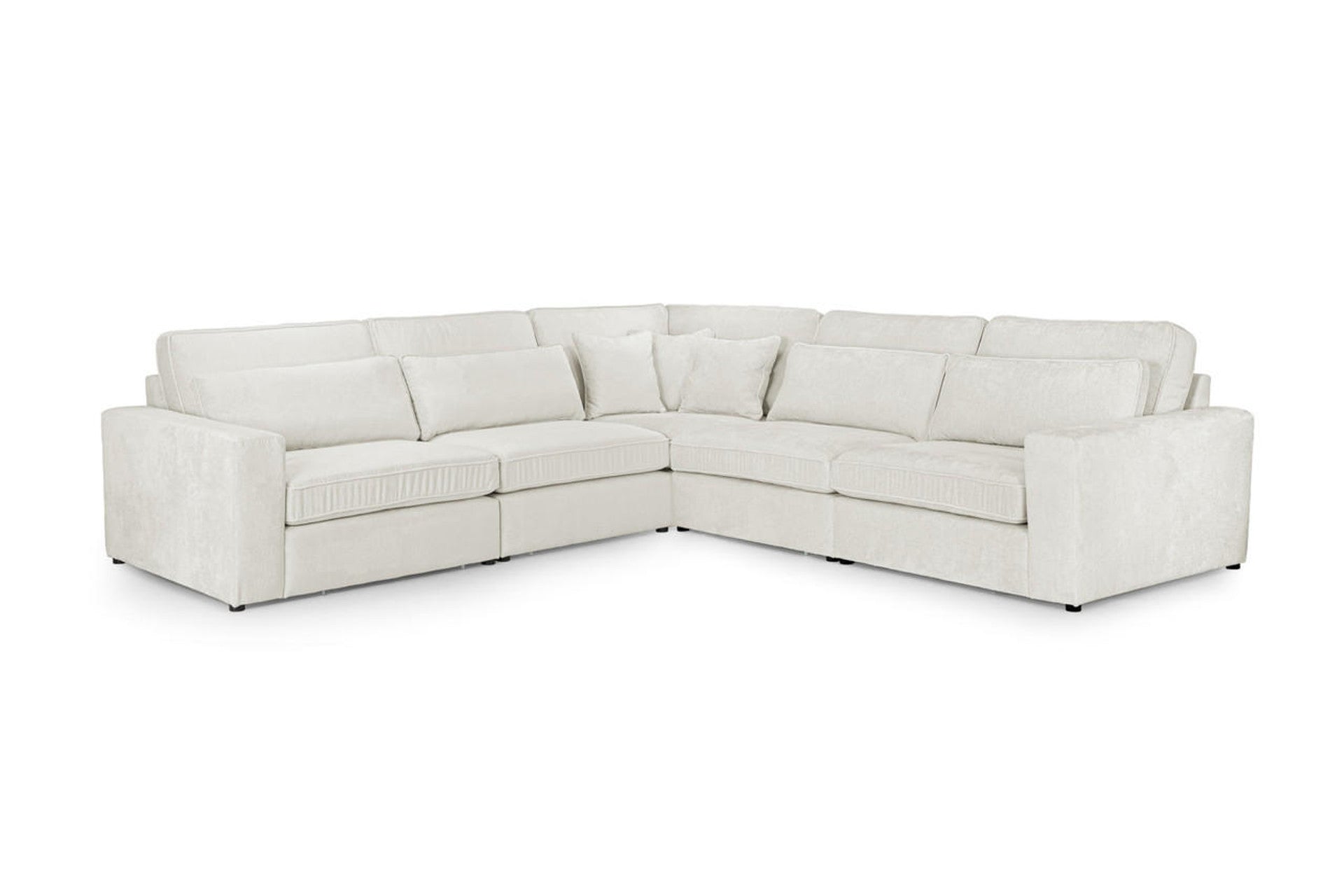 Kiana Modular Sofa Large Corner in Ivory