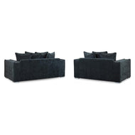 Bentley 3+2 Seater Sofa Set in Charcoal