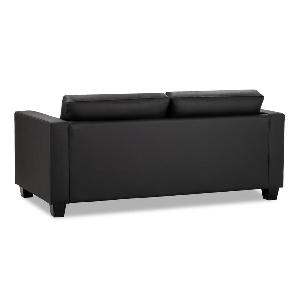 Jerry 3 Seater Sofa in Black