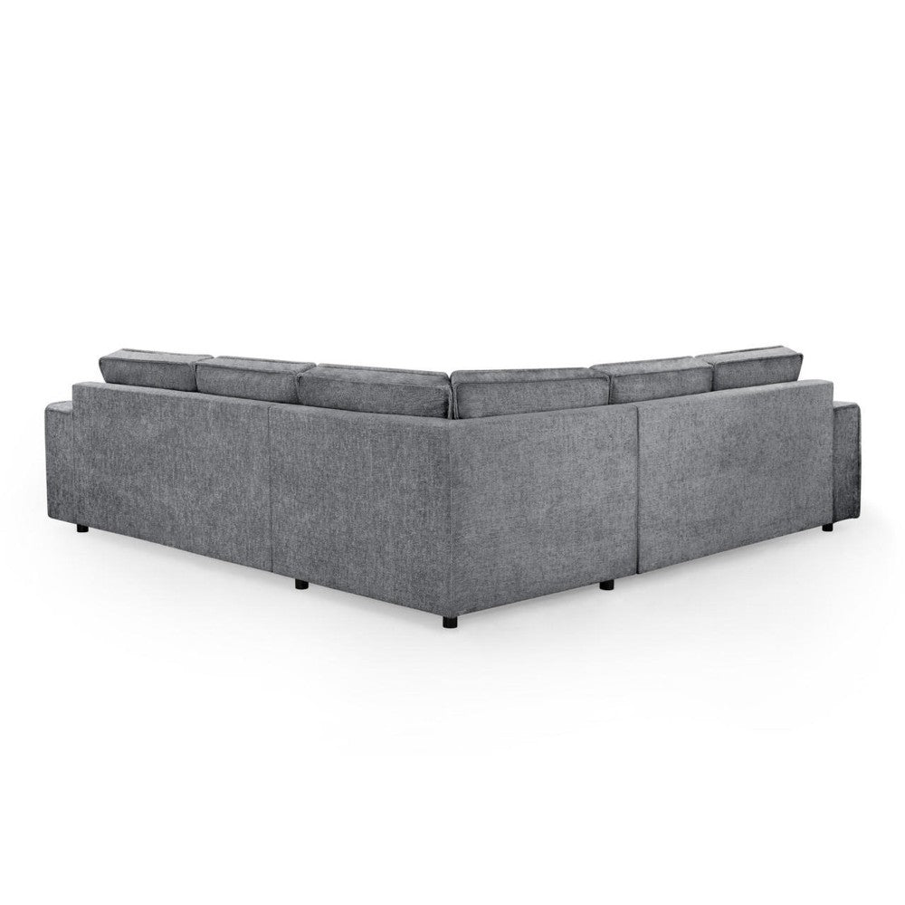 Mary Large Corner Sofa in Slate