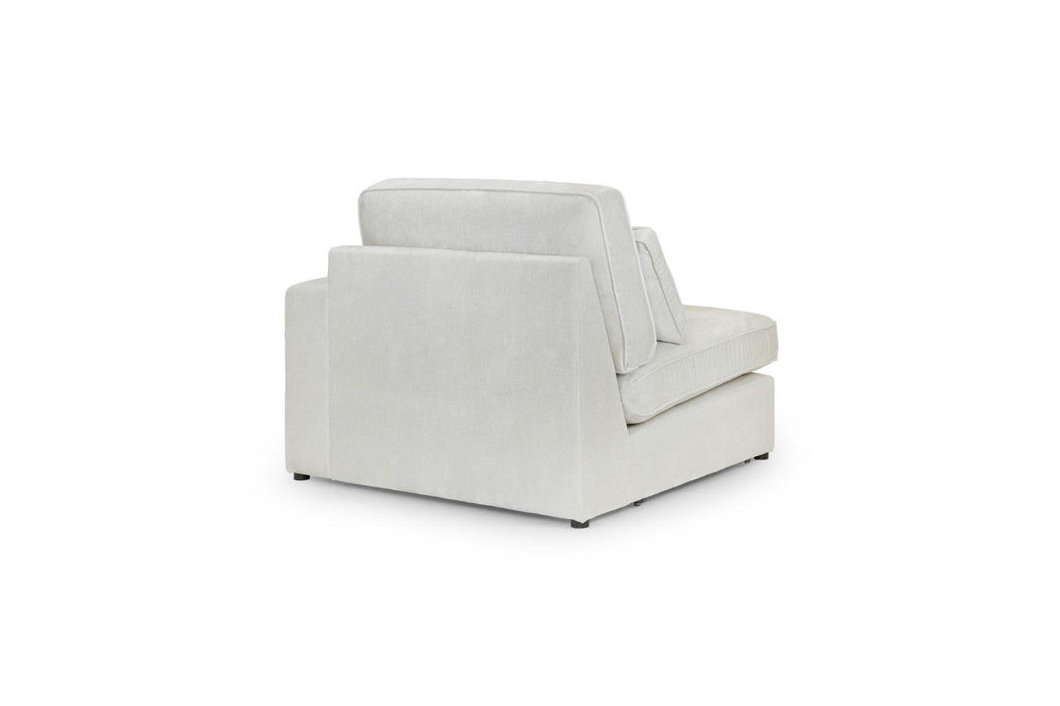 Kiana Modular Sofa Right Hand Arm Piece in Ivory