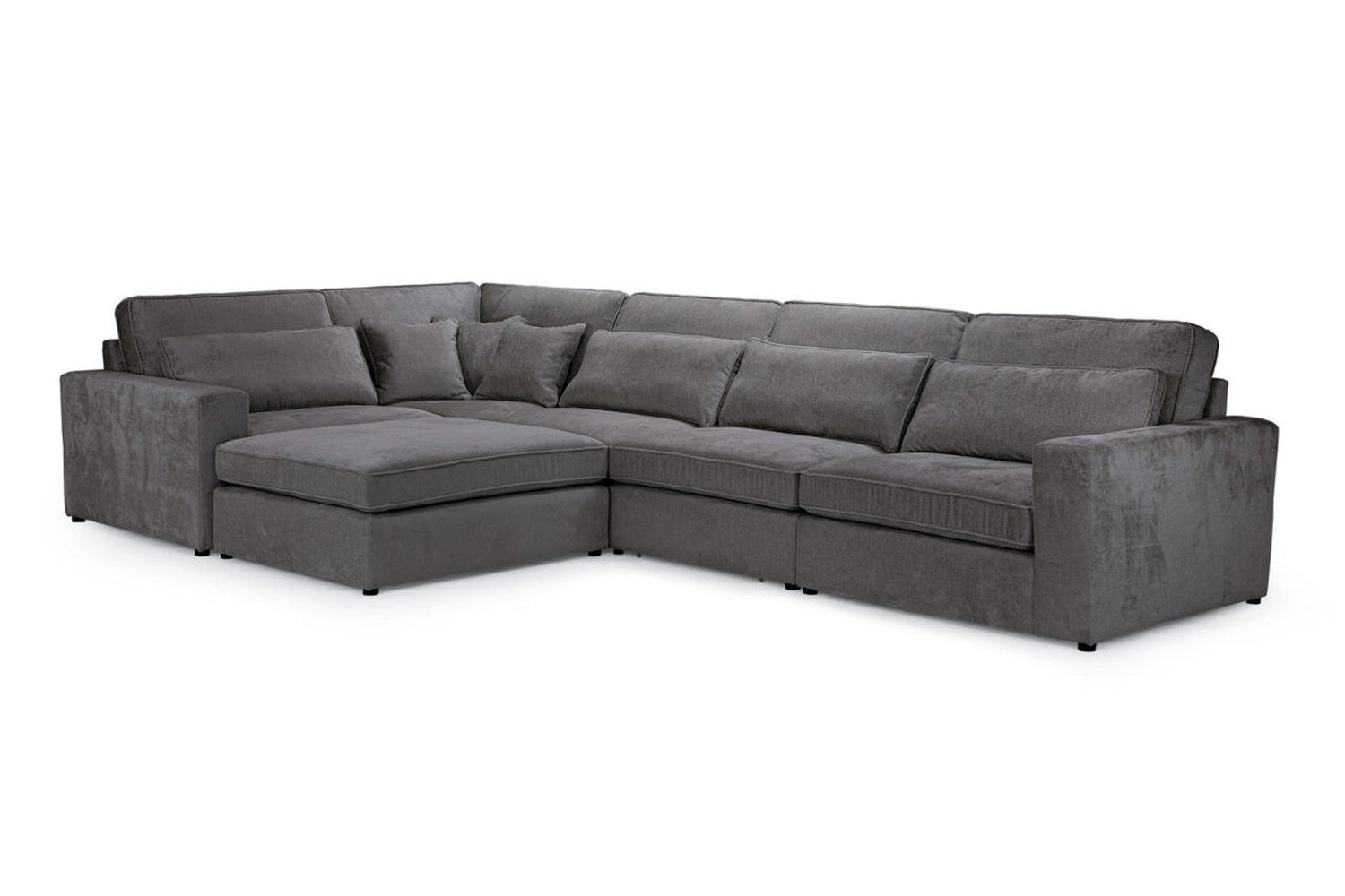 Kiana Modular Sofa Large Corner in Grey