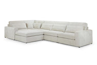 Kiana Modular Sofa Large Corner in Ivory