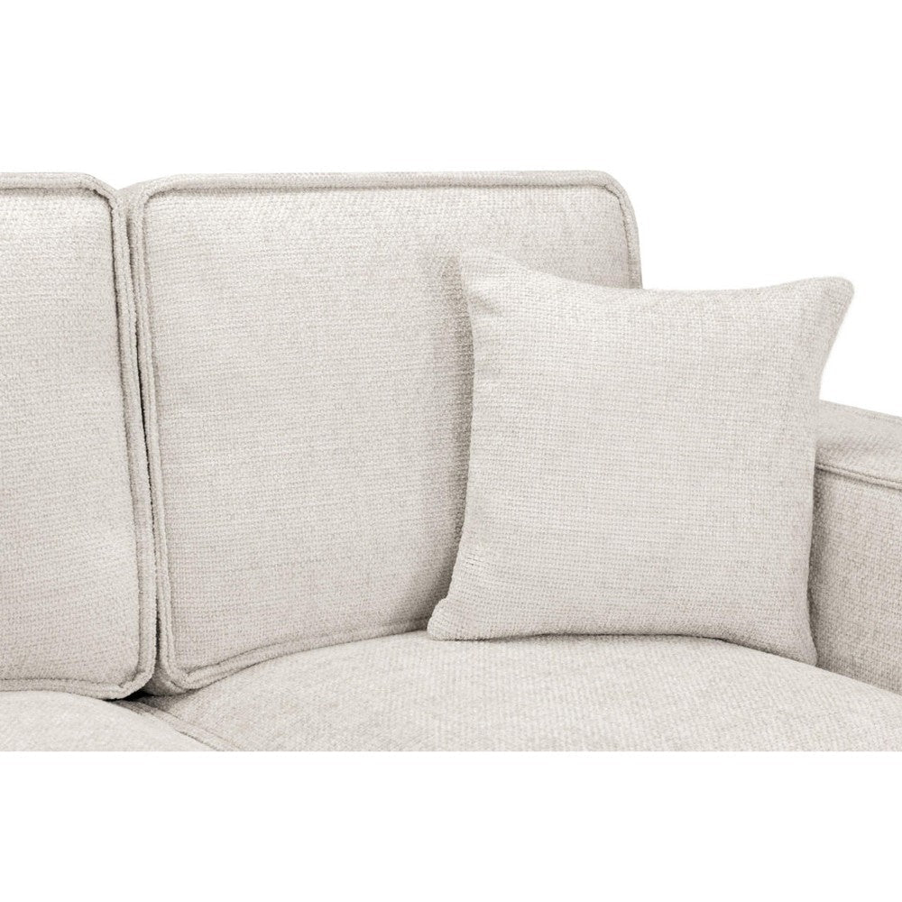 Mary Large Corner Sofa in Cream