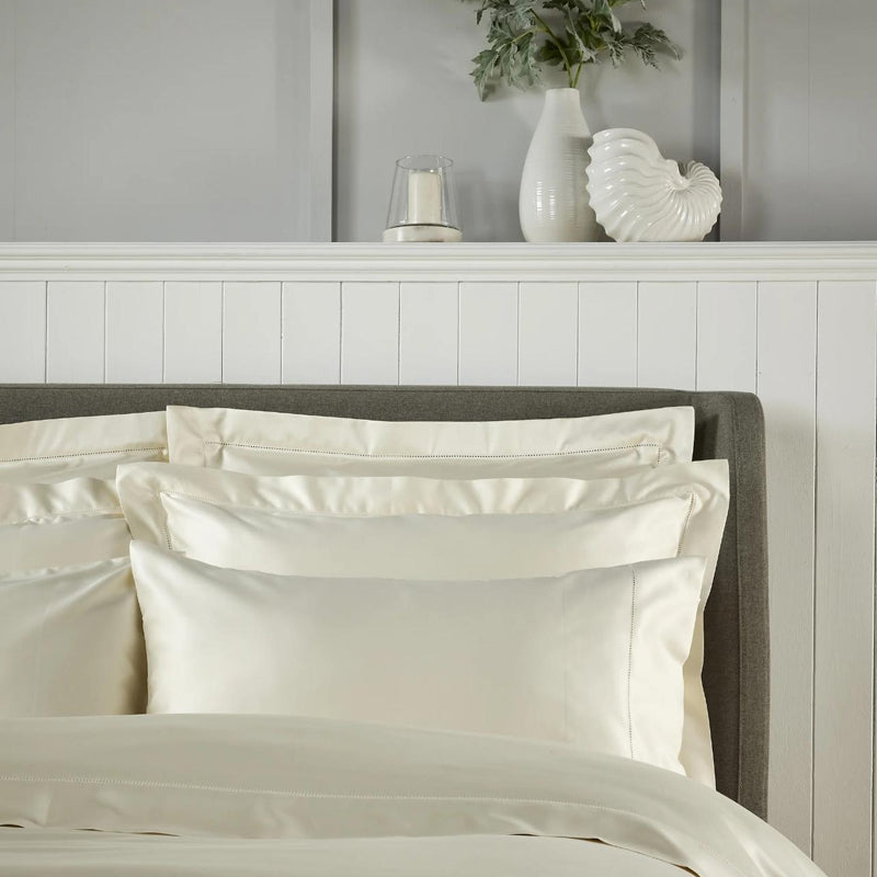 900 TC Christy Picot Stitch- King Duvet Set (Cream)