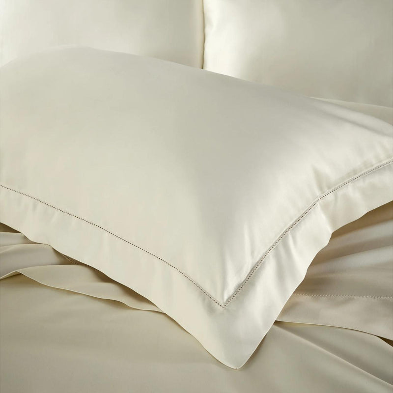 900 TC Christy Picot Stitch- King Duvet Set (Cream)