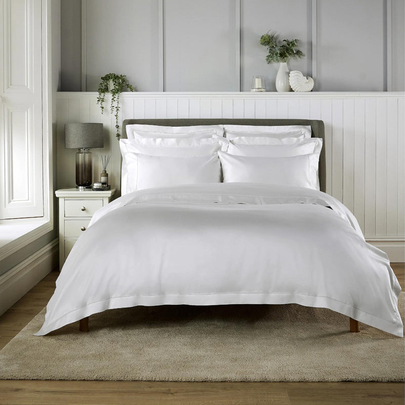 400TC Sateen - Classic Sateen- White
