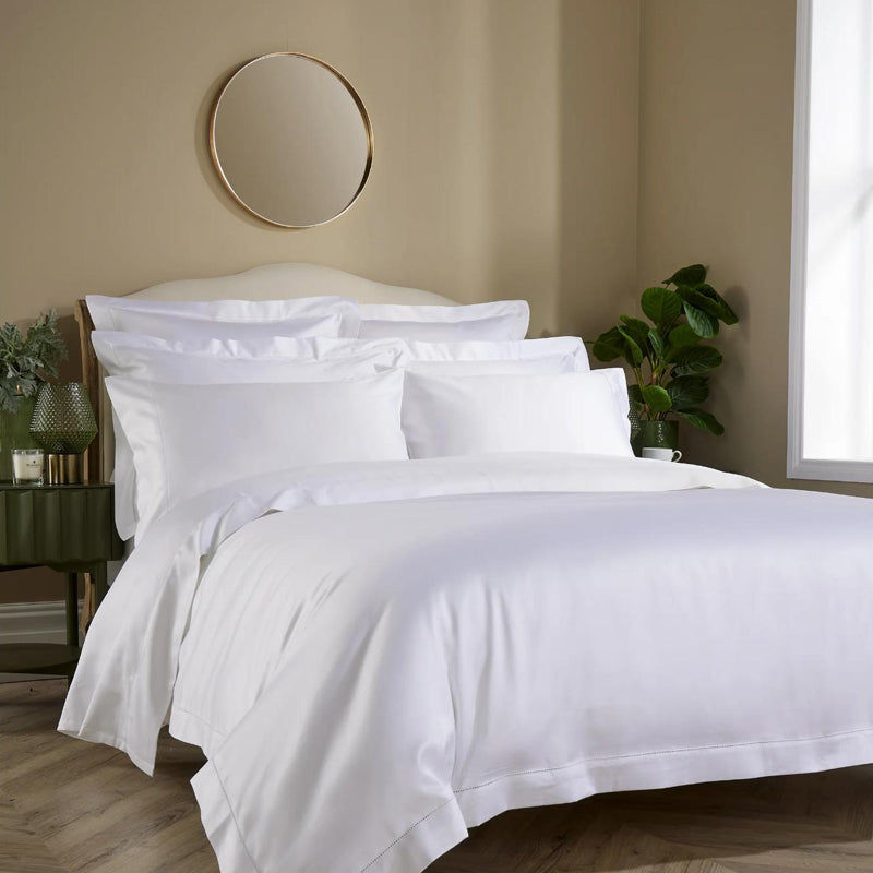 400TC Sateen - Classic Sateen- White