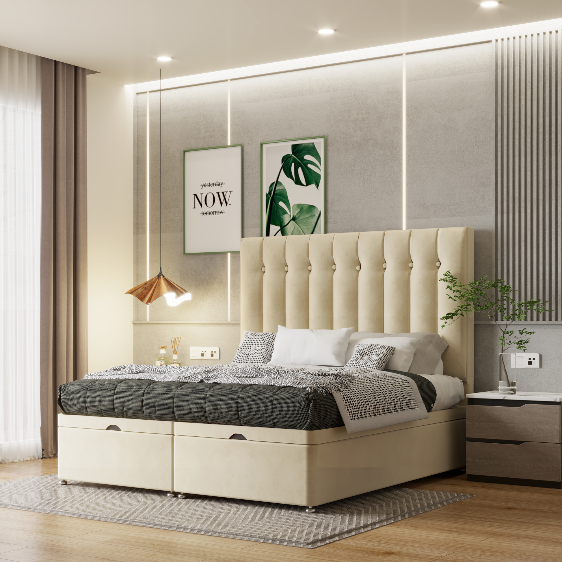 Premium Barcelona Ottoman Divan Bed