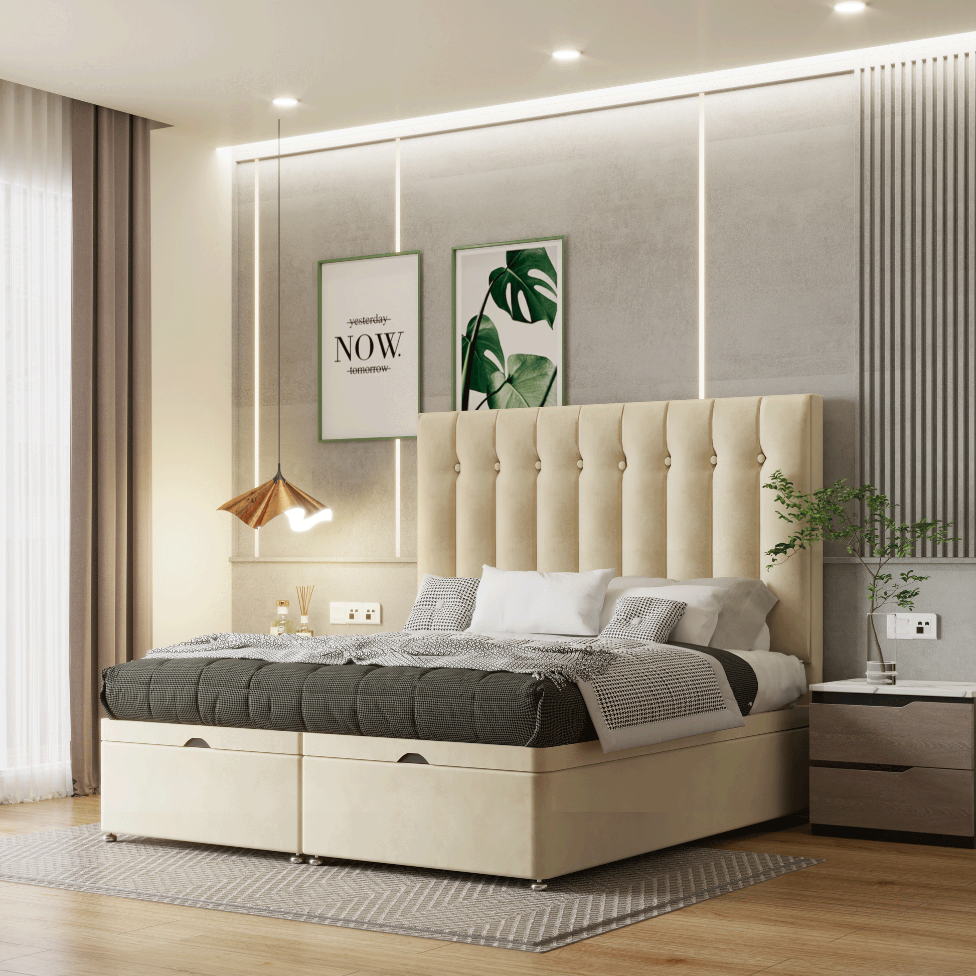 Premium Barcelona Ottoman Divan Bed