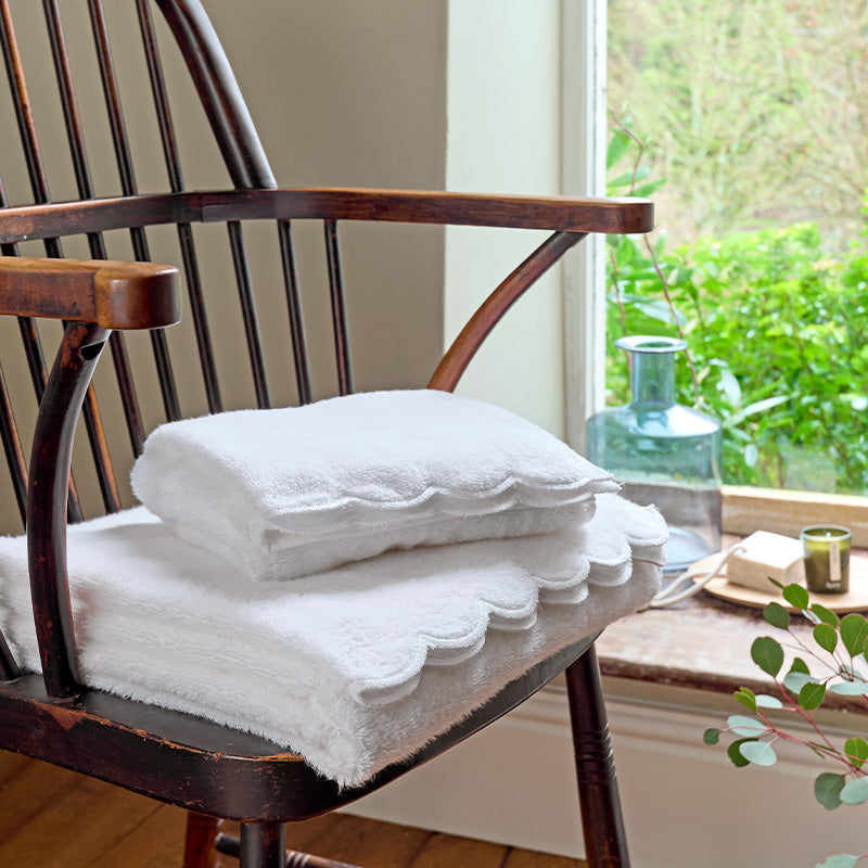 Scallop Edge Towel