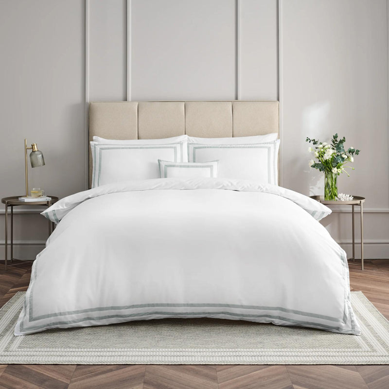 Malvern King Sheet Set- Sea Mist