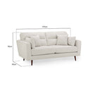 Switch Zenith 3 Seater Sofa in Beige 3 image