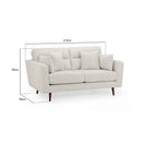 Switch Zenith 2 Seater Sofa in Beige 3 image