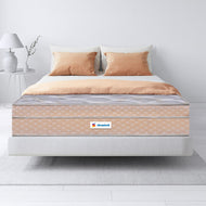 Sleepwell Spring Fresh Classic | 3 Zone Profiled Resitec Foam | Pocket Spring | Neem Fresche Technology | Anti Sag Mattress