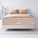 Sleepwell Spring Fresh Classic | 3 Zone Profiled Resitec Foam | Pocket Spring | Neem Fresche Technology | Anti Sag Mattress