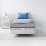 Sleepwell Fitrest Classic | Acuprofile PU Foam | Medium Firm | Neem Fresche Technology | Anti Sag Mattress