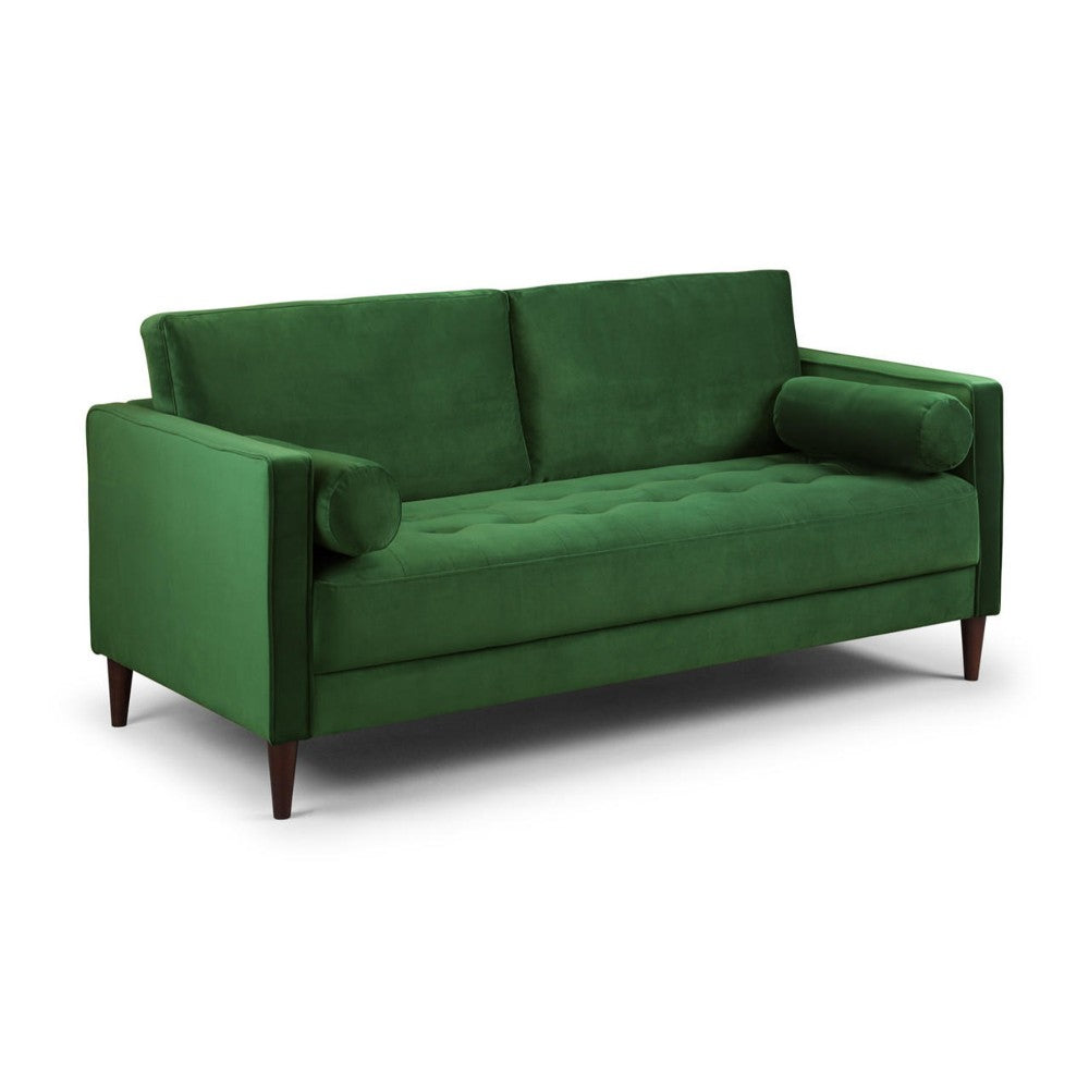 Harper 3 Seater Sofa in Plush Green