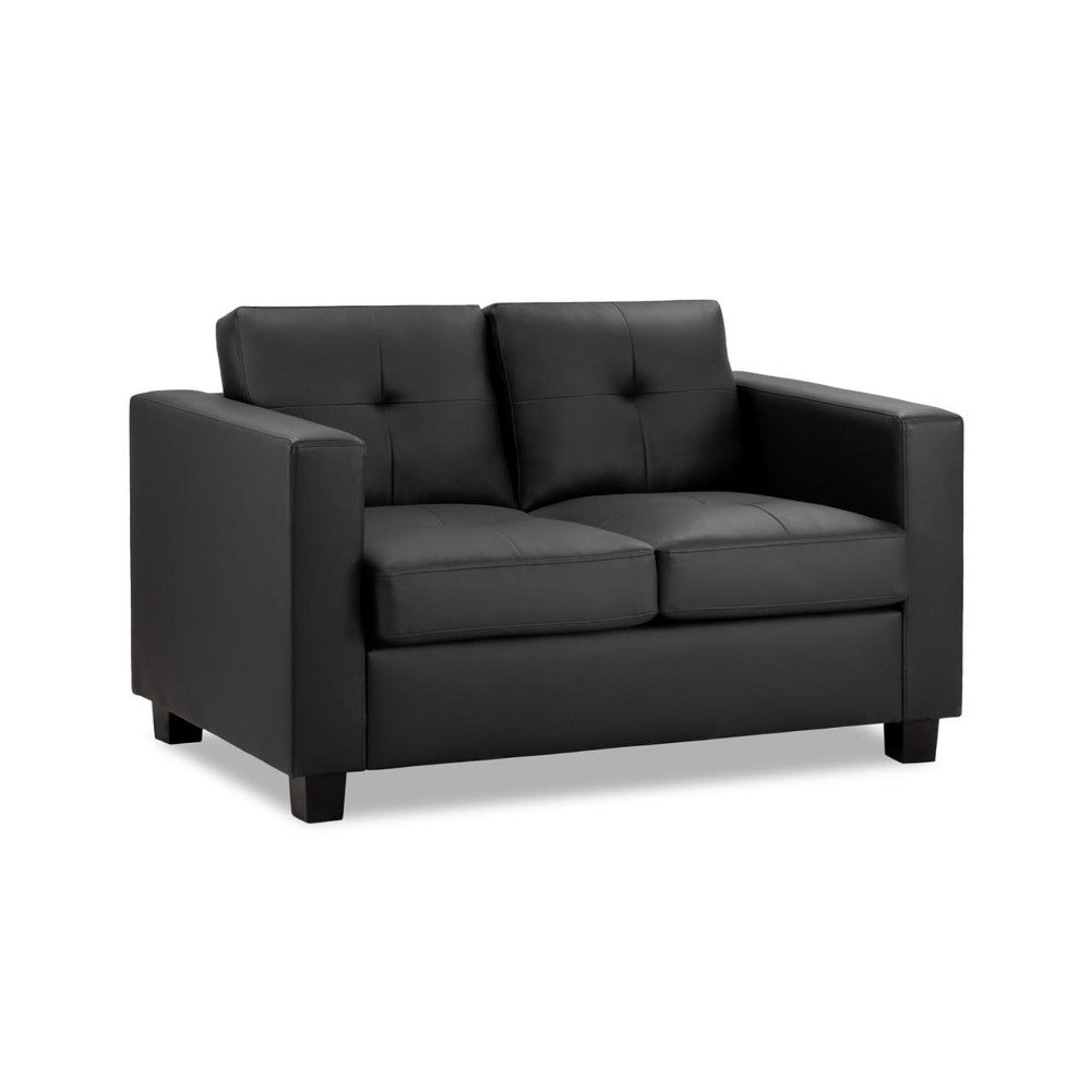 Jerry 2 Seater Sofa in Black