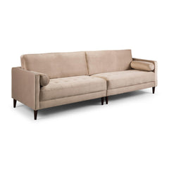 Harper 4 Seater Sofa in Plush Beige