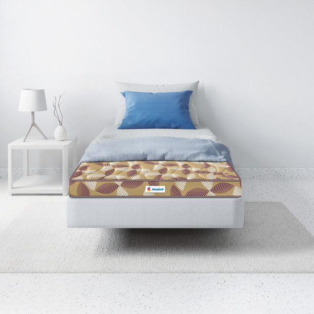 Sleepwell Tarang Foldable Mattress | PU Foam | Neem Fresche Technology with Storage Cover