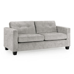 Jerry 3 Seater Sofa in Grey Fabric