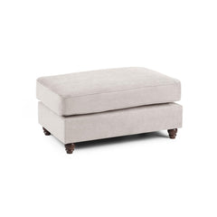 Windsor Fullback Footstool in Stone