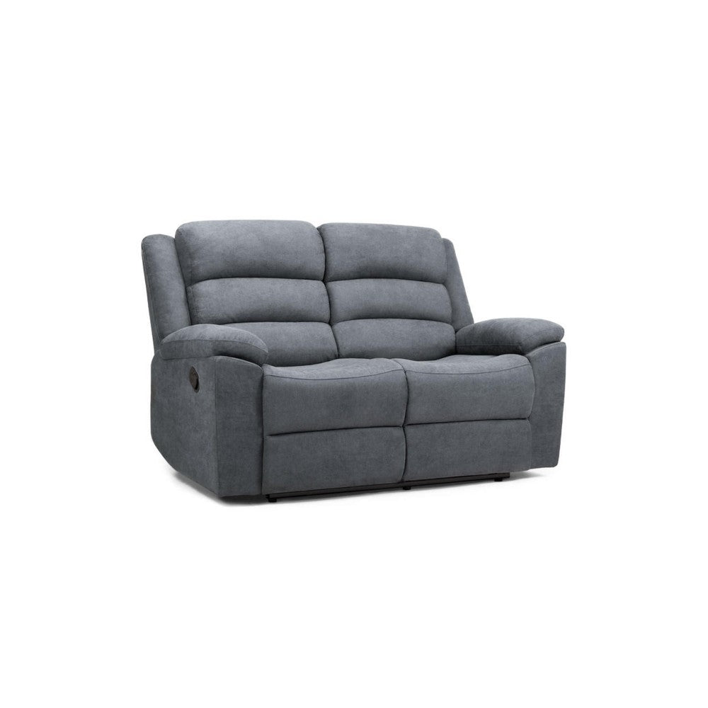 Sable Electric Recliner Sofa 2 Seater in Grey