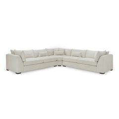 Monaco Sofa Large Corner in Stone