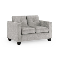 Jerry 2 Seater Sofa in Grey Fabric