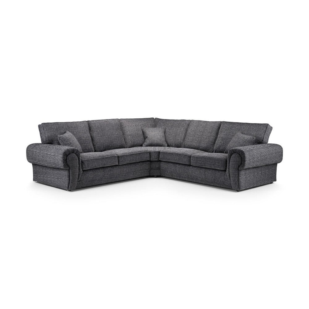 Wilcot Large Corner Sofa in Grey