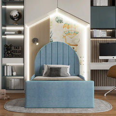 Serene Curved Kids Bed