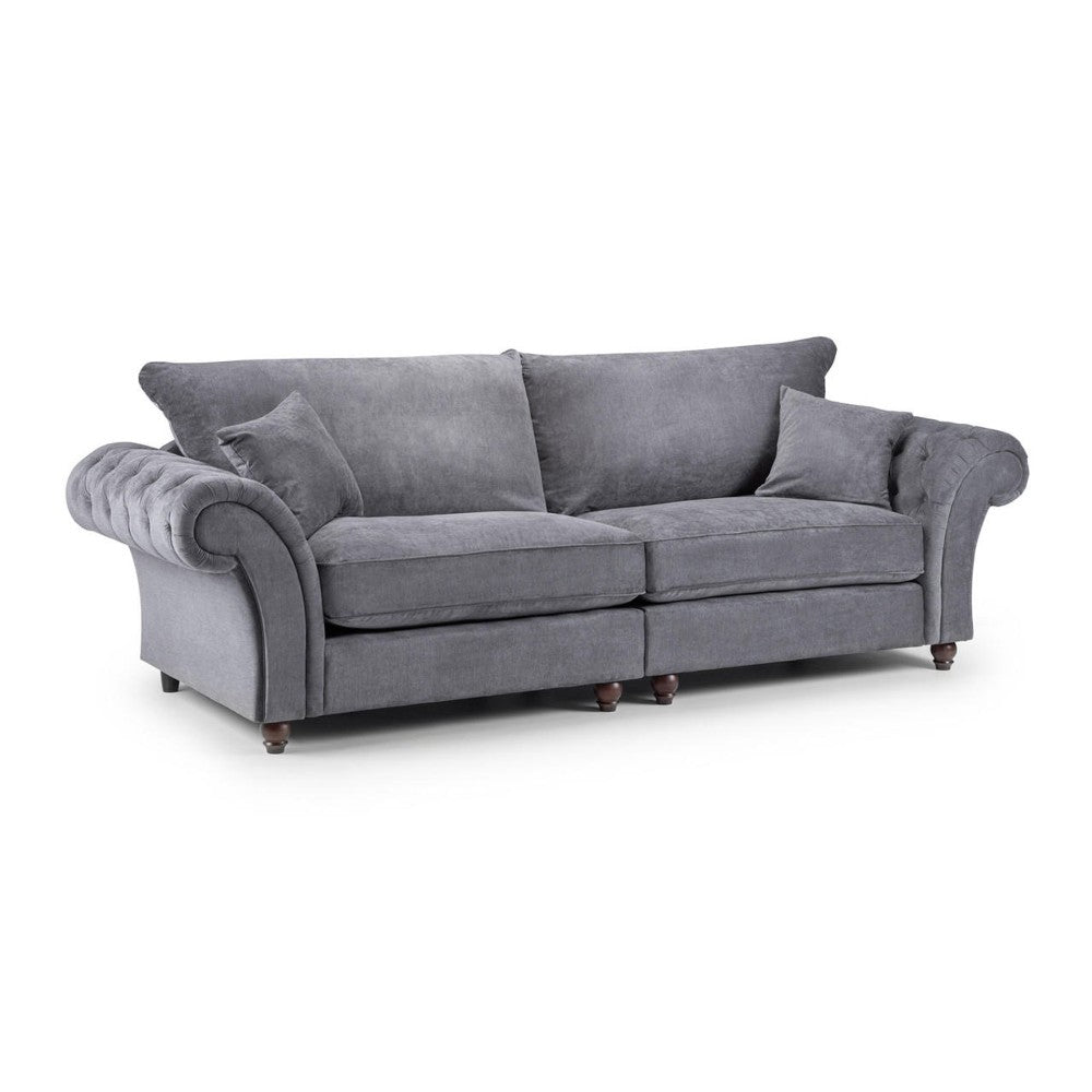 Windsor Fullback 4 Seater Sofa in Grey