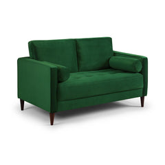 Harper 2 Seater Sofa in Plush Green