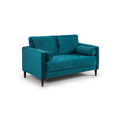 Harper 2 Seater Sofa in Plush Teal