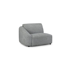 Tucano Modular Sofa Left Hand Arm Piece in Grey