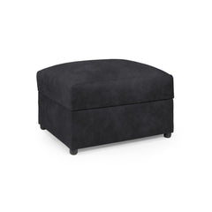 Oakland Footstool in Charcoal