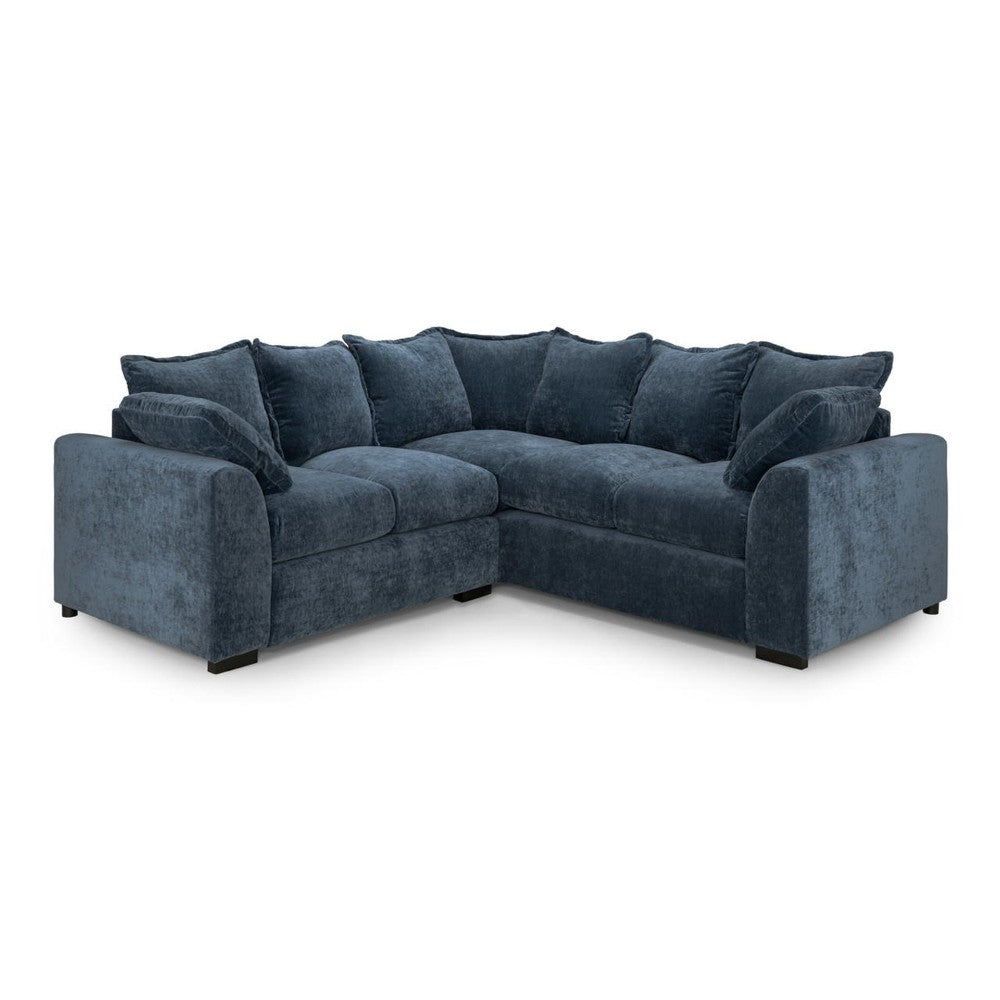 Colbee Large Corner Sofa in Blue