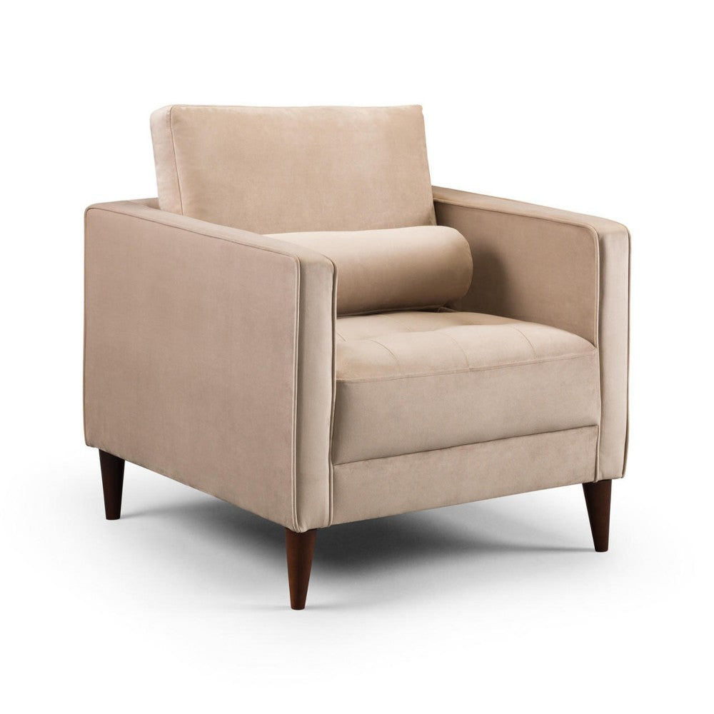 Harper Armchair in Plush Beige