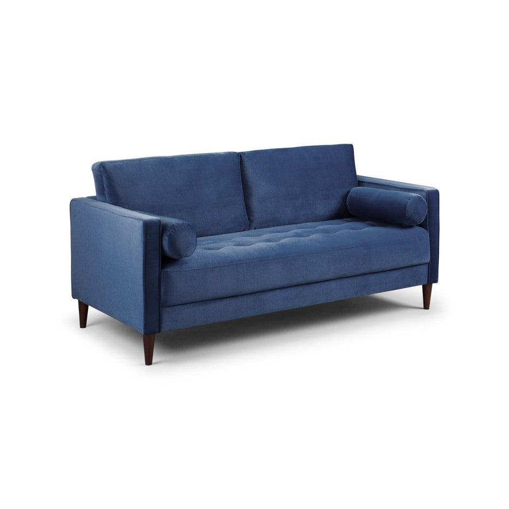 Harper 3 Seater Sofa in Plush Blue