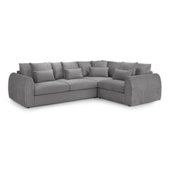 Mirabel Right Hand Facing Corner Sofa in Grey