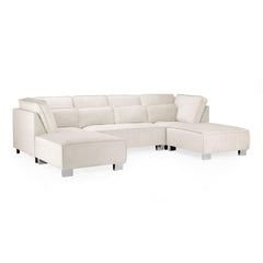 Sloane Sofa U Shape Corner in Cream