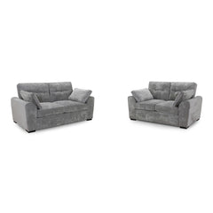 Maxwell 3+2 Set Sofa in Grey