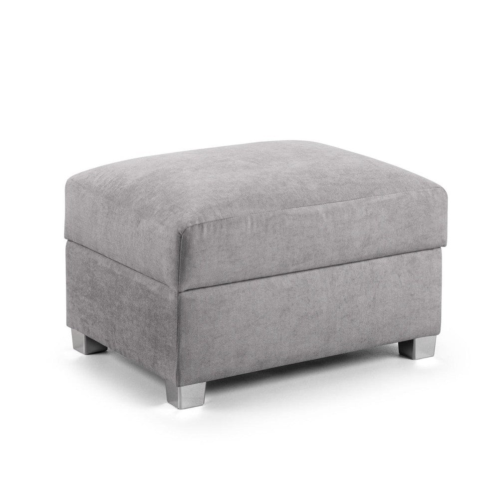 Verona Footstool in Grey