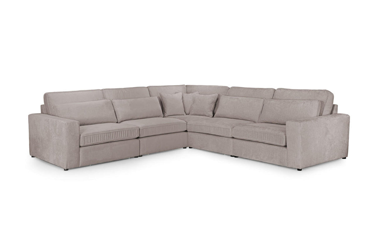 Kiana Modular Sofa Large Corner in Mocha