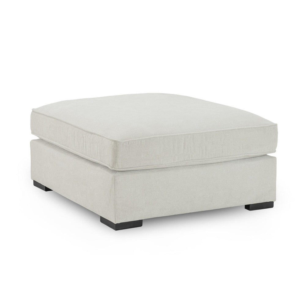 Monaco Sofa Footstool in Stone