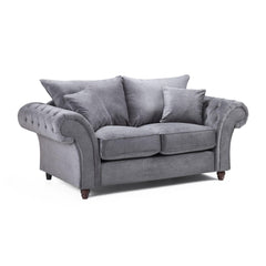 Windsor Fullback 2 Seater Sofa in Grey