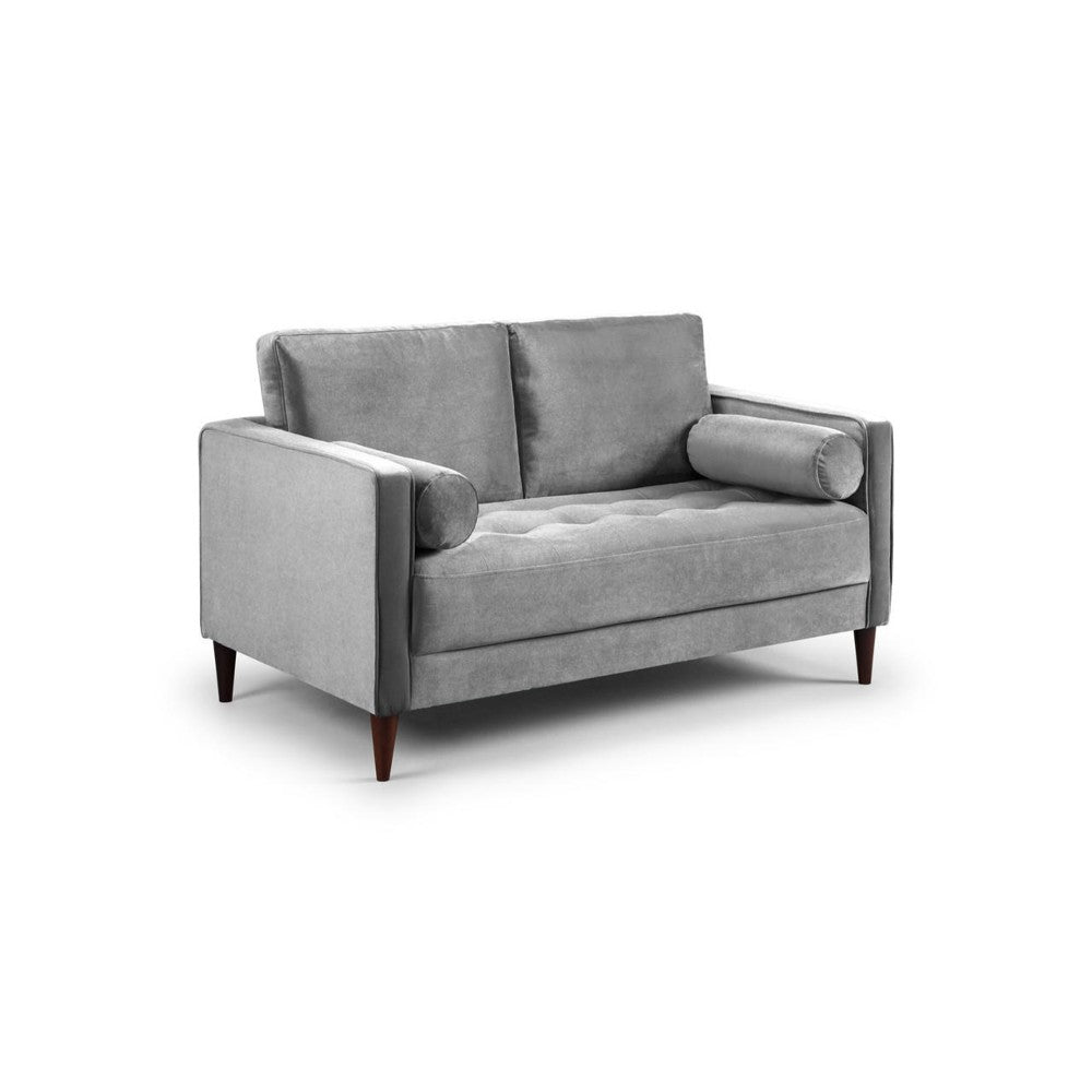 Harper 2 Seater Sofa in Plush Grey